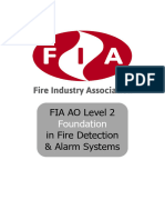 FIA AO Level 2 Foundation in Fire Detection Alarm Systems Learner Manual Legislation and Contracts Sections