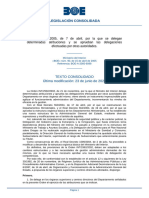 Orden INT-985-2005, de 7 de Abril, Por La Que Se Delegan Determinadas Atribuciones y Se Aprueban Las Delegaciones Efectuadas Por Otras Autoridades