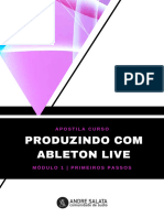 Produzindo Com Ableton Live Módulo 1 v1.0