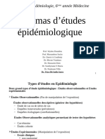 Schema D'etudes Epidemiologie