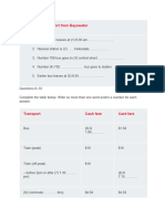 Ielts Listening Section