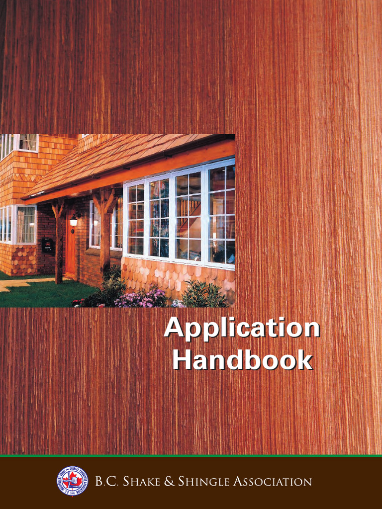 Cedar Shakes Shingles Application en | PDF | Roof | Building Insulation