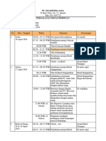 Perjalanan Dinas - Sultan Rahmatulloh XII OTKP 3