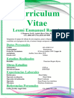 Curriculum Lesmi Enmanuel Rosario