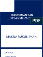 Rukun Iman Dan Implementasinya