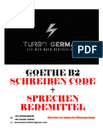 b2 Schreiben Code + Sprechen Redemittel by Turbo