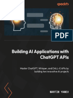 Martin Yanev - Building AI Applications With ChatGPT API - Master ChatGPT, Whisper and DALL-E APIs (Team-IRA) - Packt Publishing - Ebooks Account (2023)