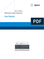 Agilent InfinityLab LC Series Refractive Index Detector User Manual