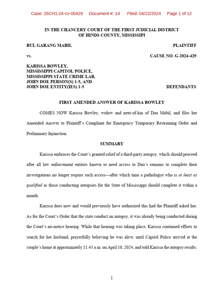 Bowley Amended Complaint PDF Lawsuit Federal Rules Of Civil Procedure