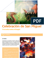 Celebracioìn de San Miguel y La Lucha Contra El Dragoìn