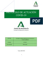 Protocolo de Actuacion Covid-19 6oct2020 Conservatorio Angel Barrios