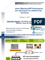 Key Parameters Affecting DPF Performance Degradation and Impact Lifetime