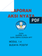 LAPORAN AKSI NYATA BUDAYA POSITIF Ok