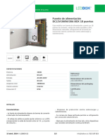 Fuente de Alimentación DC12V - 360W - 30A BOX 18 Puertos