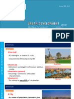 Urban Development Introduction