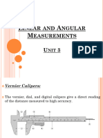 Unit 3 Linear and Angular Measurements