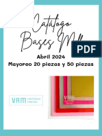 Catalogo Bases MDF