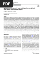 Application of Geostatistics in Facies Modeling of Reservoir E, "Hatch Field" Offshore Niger Delta Basin, Nigeria