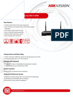 DS-7100NI-K1/W/M (C) Series Wi-Fi NVR: Key Feature