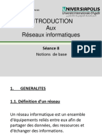 Introduction aux réseaux informatiques