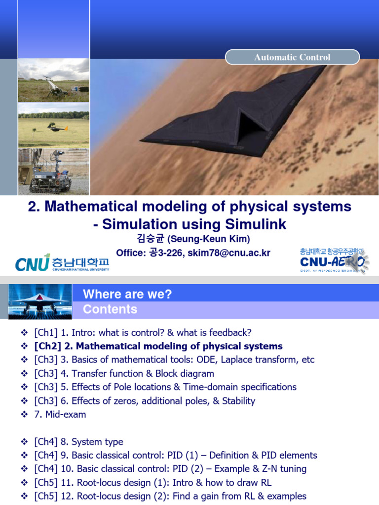 W02-2-Mathematical Modelling of Physical Systems-Simulink | PDF ...