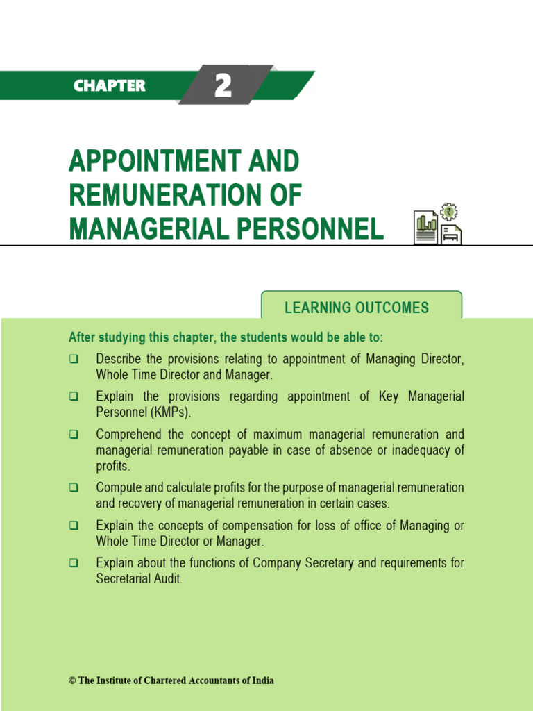 Managerial Personnel Appointment Guide | PDF | Chief Financial Officer ...