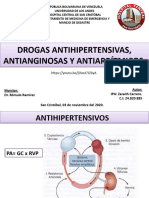 6. DROGAS ANTIHIPERTENSIVAS, ANTIANGINOSAS Y ANTIARRÍTMICOS