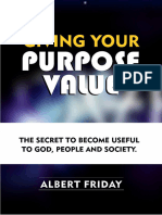 Giving Your Purpose Value