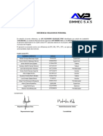 Carta Relacion de Proyecto Firmada