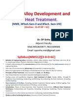Lecture-1, Selection of Engineering Alloys
