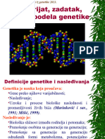 Istorijat, Zadatak, Znacaj I Podela Genetike