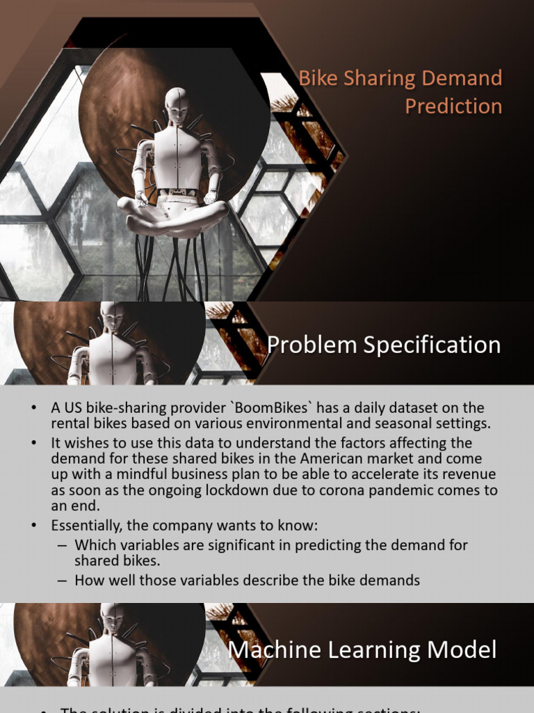 Bike Sharing Demand Analysis and Prediction | PDF | Technology ...