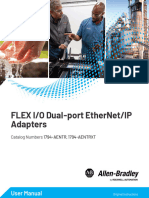 Flex I/O Dual-Port Ethernet/Ip Adapters: User Manual