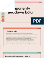 Komponenty Składowe Bólu