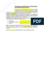 Acta de Conformación de La Comisión de Altas y