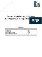 Polymer Based Biohybrid Systems and Their Applications As Drug Delivery Systems