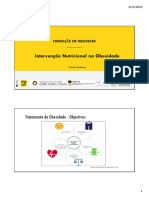 Slides - Intervenção Nutricional Na Obesidade