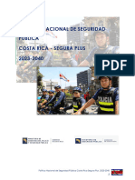 Política Nacional de Seguridad Pública