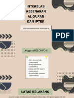 PPT INTERELASI KEBENARAN AL QURAN DAN IPTEK