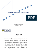 Valoración y Negociación de Empresa (Insolvencia) Octubre 4 2021