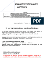 SQ7) Les Transformations Des Aliments