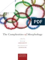 The Complexities of Morphology
