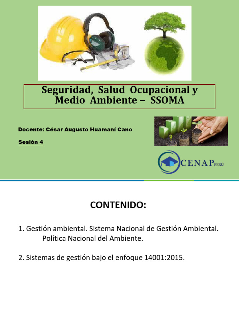 Gestión Ambiental y ISO 14001 | PDF | Entorno natural