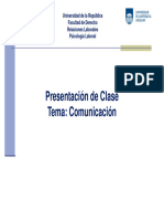 Presentación de Clase Comunicación