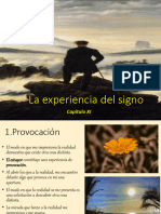 La Experiencia Del Signo