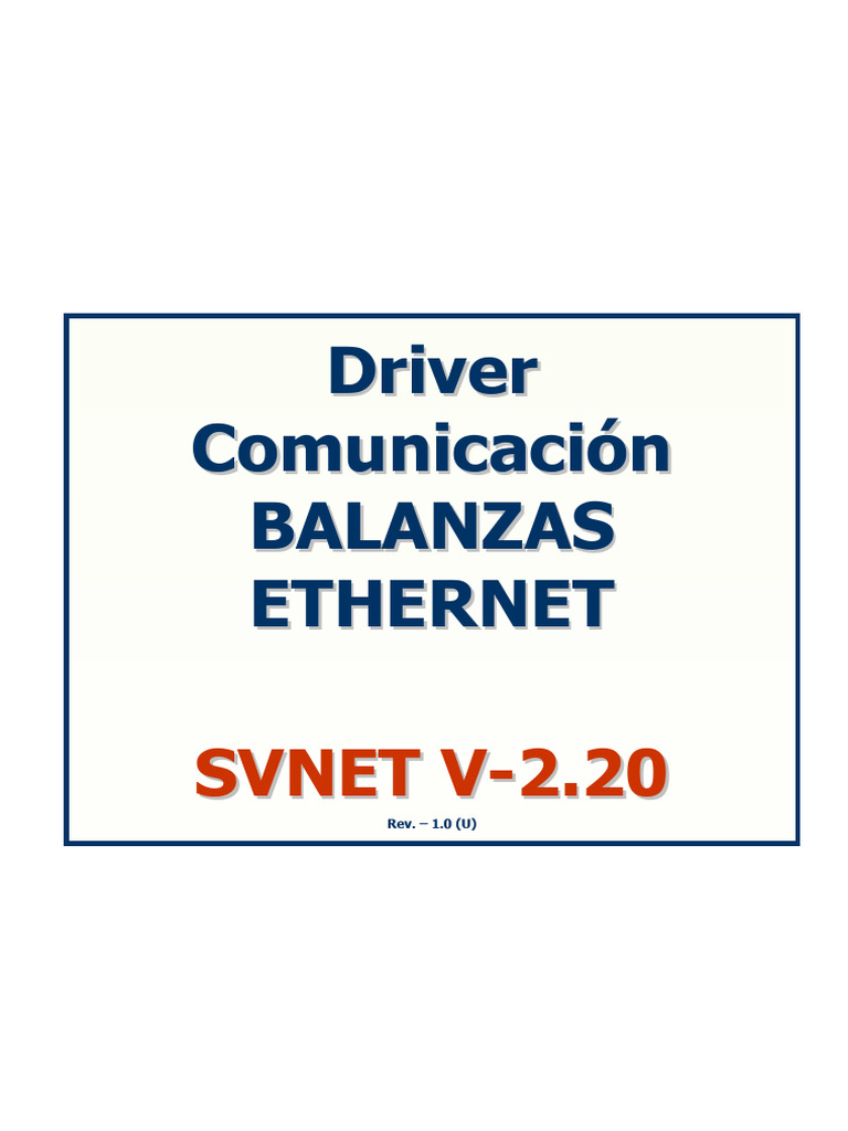 Manual Ethernet Svnet | PDF | Archivo de computadora | Programa de ...