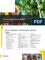 Políticas Indigenistas e Políticas Indígenas Na Atualidade (Bahia)