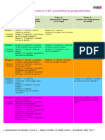 Programmation QLM Niveau CE1