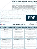 Extend The Lifecycle Innovation Camp - Team Building
