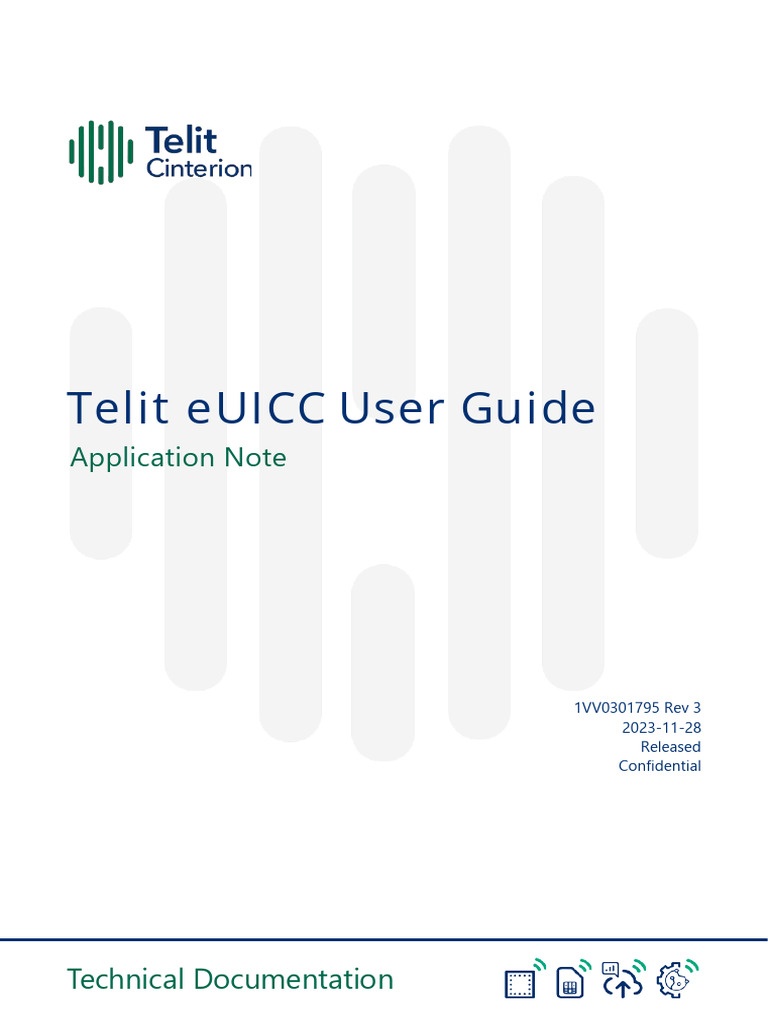TC eUICC User Guide r3 | PDF | Tag (Metadata) | Default (Computer Science)